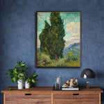 Cypresses by Vincent Van Gogh