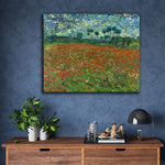 Poppy field by Vincent Van Gogh