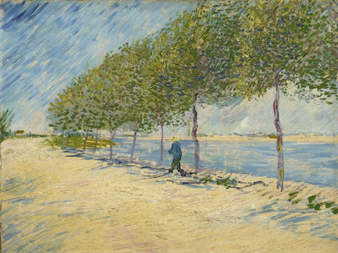 Along the Seine by Vincent Van Gogh