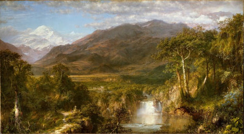 Church Heart of the Andes by Frederic Edwin Church