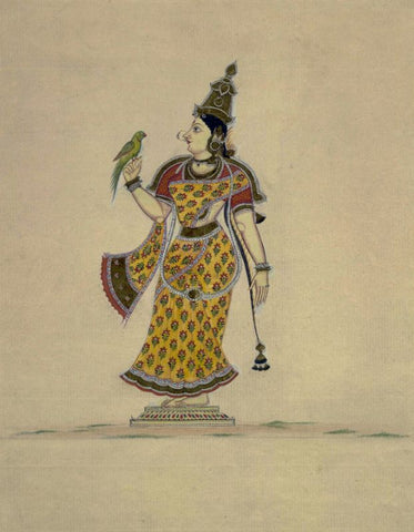 Indian Art The goddess Minaksi