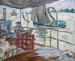 Misia Sert on Edwards' ship by Pierre Bonnard