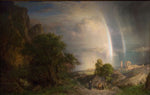 The Aegean Sea by Frederic Edwin Church by Frederic Edwin Church