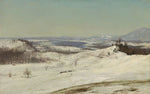 View from Olana in the Snow by Frederic Edwin Church